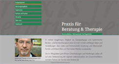 Desktop Screenshot of praxis-beratung-therapie.de